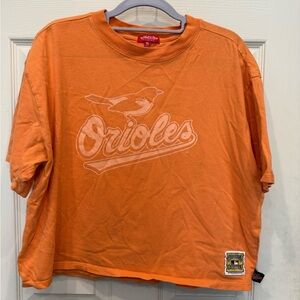 Mitchell & Ness MLB Orioles Crop Shirt